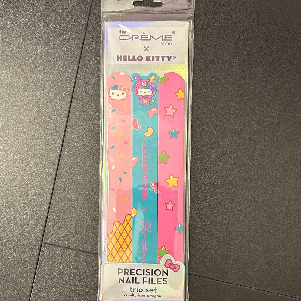 The Creme Shop x Hello Kitty Precision Nail Files Trio Set